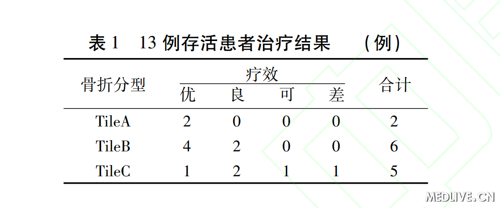 外固定支架在开放性骨盆骨折的急诊运用_骨盆