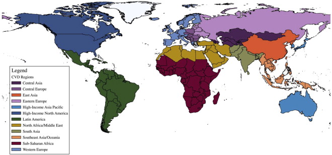 WHF新版全球心血管疾病地图(全文+图表)