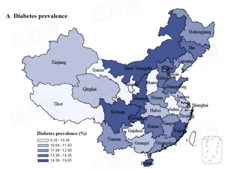 最新中国糖尿病地图出炉!1.3亿人患病,竟然有一半"浑然不觉"